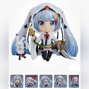 Nendoroid Snow Miku Crane Priestess
 SNOW MIKU 2018  Winter Action Figure